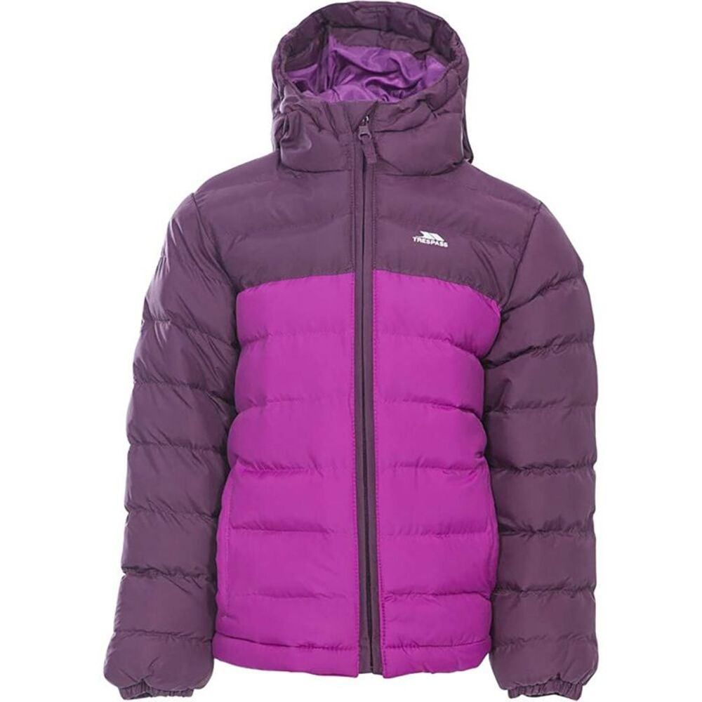 Trespass Childrens/Kids Oskar Padded Jacket / Purple Orchid